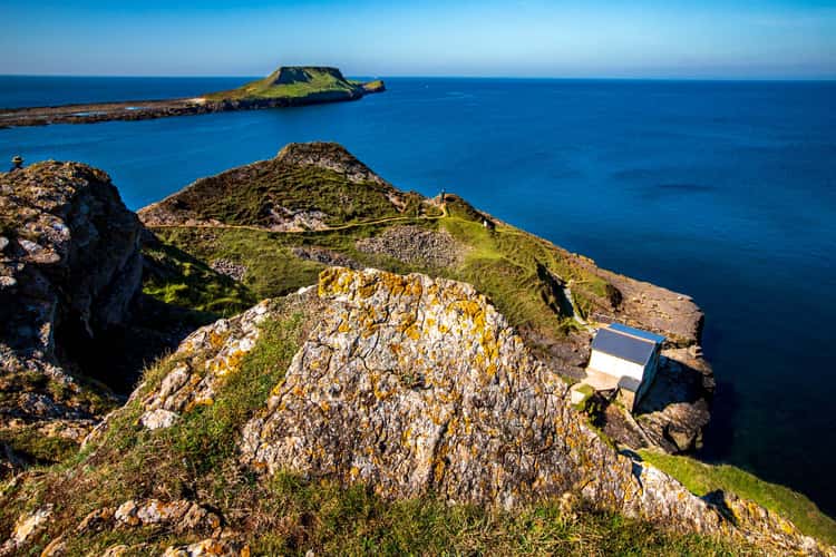 Abandonded Boathouse Rhossili, Wales