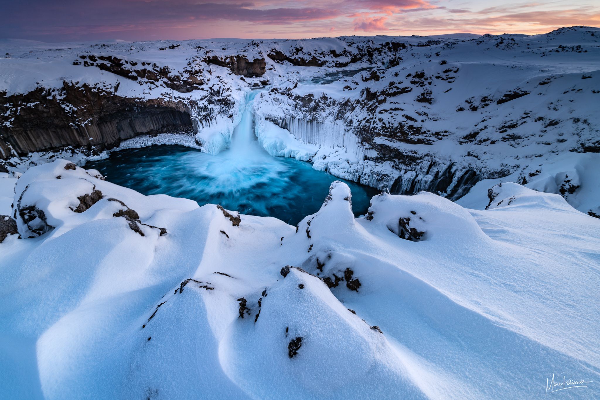 Aldeyjarfoss Waterfall, Iceland