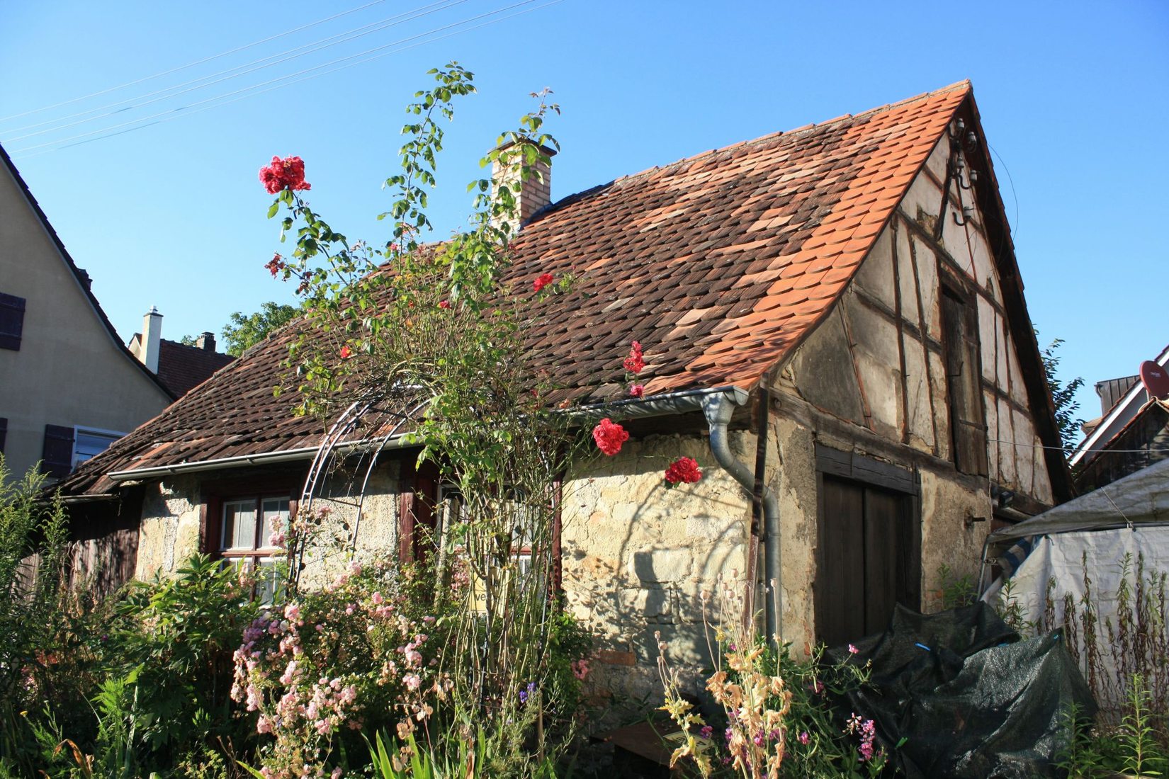 altes Gebäude in Stetten am Bodensee, Germany