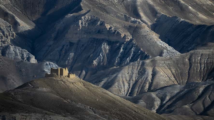 Ancient fort in Lo Mantang