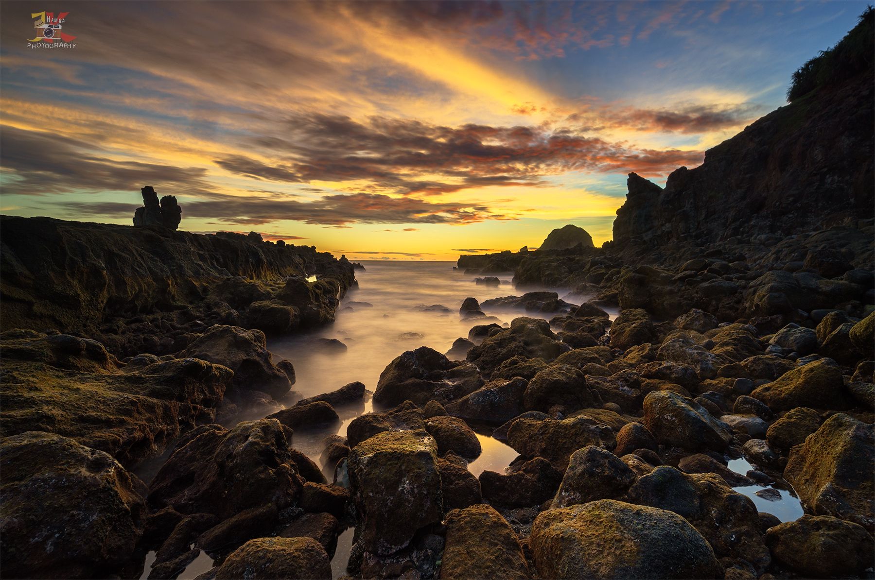 AreGuling Beach Sunset Lombok, Indonesia