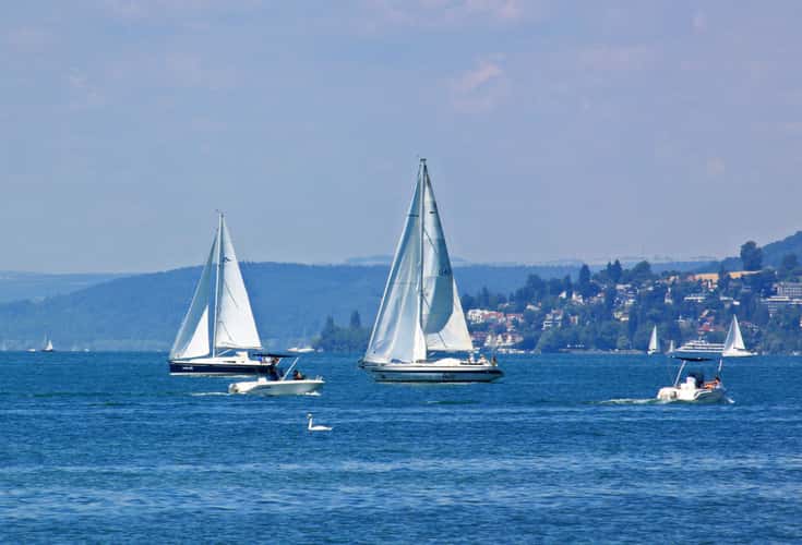 auf dem Bodensee