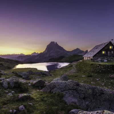 Ayous refuge, France