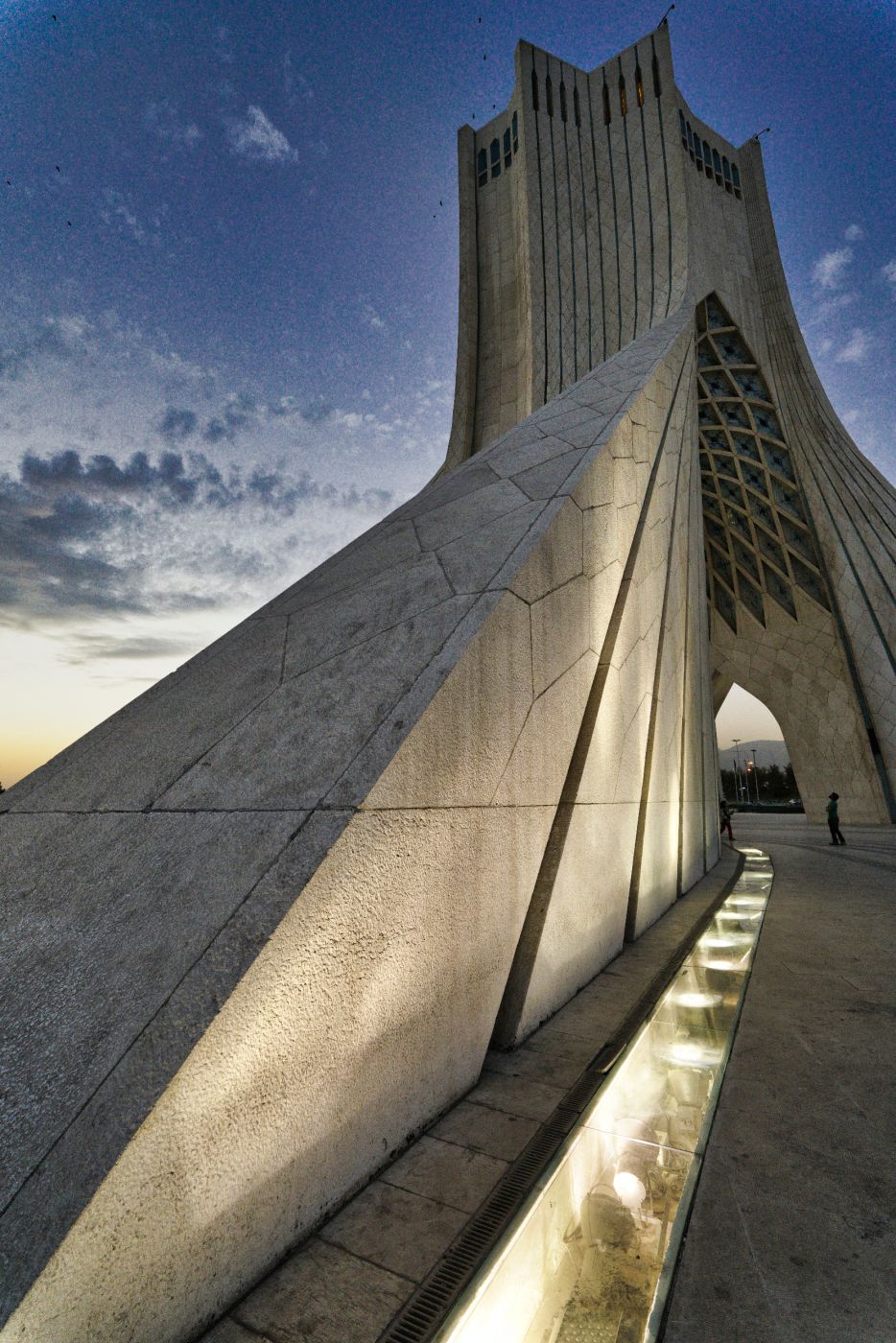 Azadi Tower at Teheran, Iran