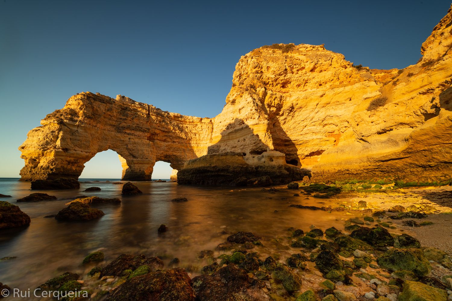 Beach at Marinha, Portugal