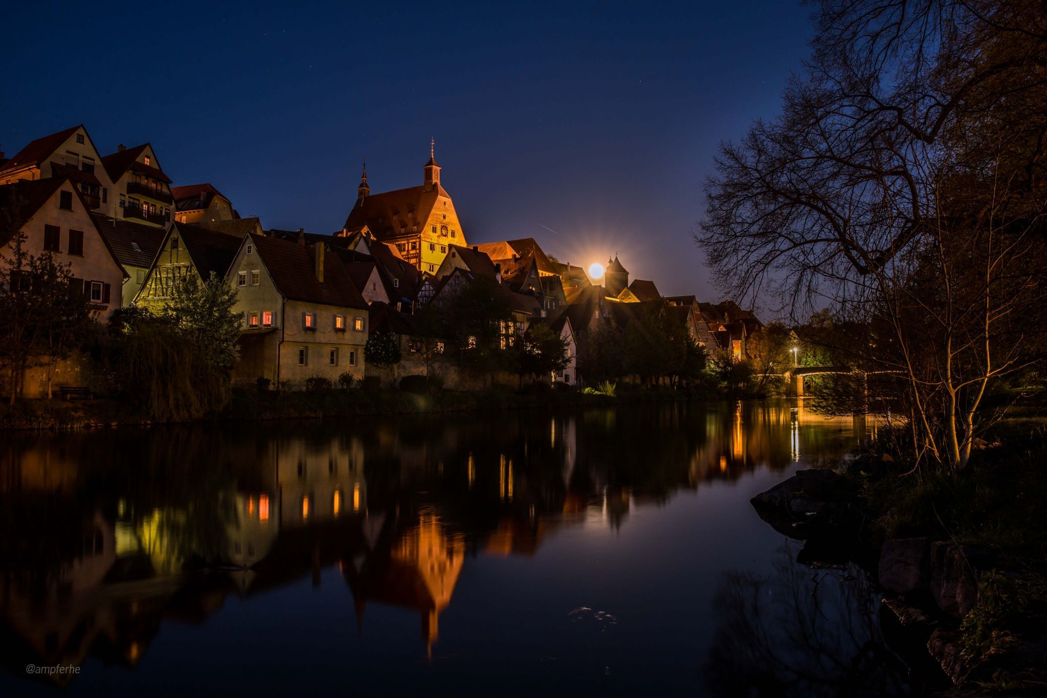 Besigheim, at Fullmoon, Germany