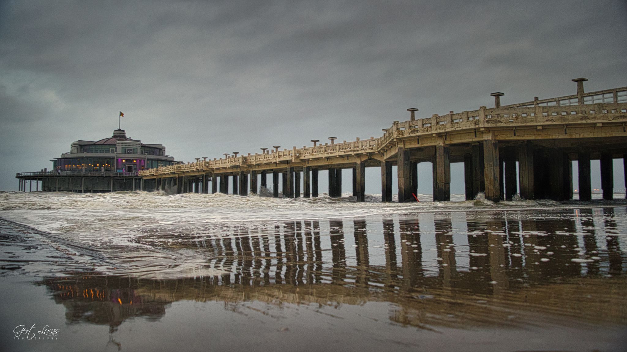 Blankenberge Beach, Belgium