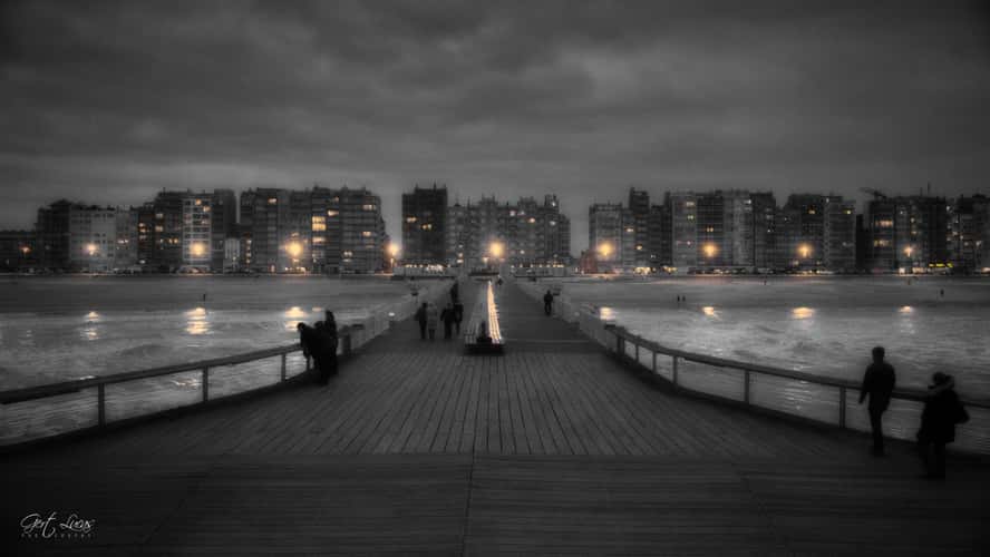 Blankenberge Pier - Coastal view