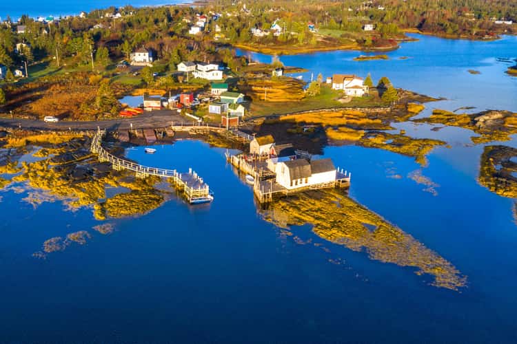 Blue Rocks fishing boat harbour, Lunenburg