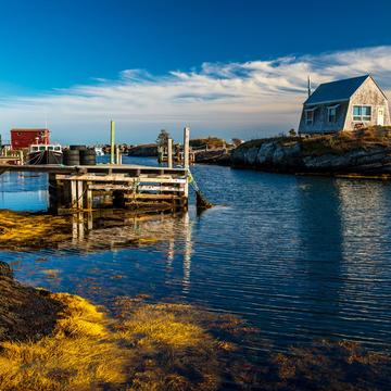Blue Rocks Fishing wharf, Nova Scotia, Canada