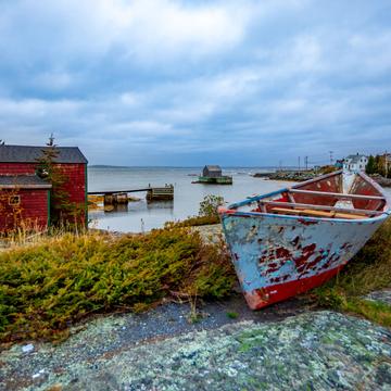 Blue Rocks old Boat and fishing harbour, Nova Scotia, Canada