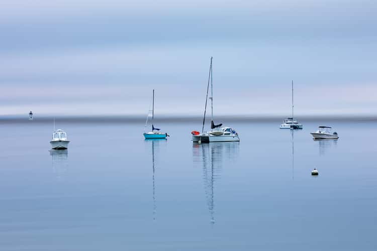 Boats & Lighthouse blur Provincetown, Cape Cod