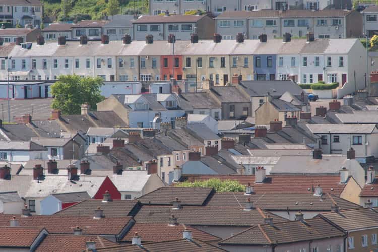 Bogside from Derry Walls