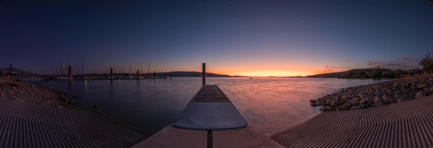 Brombachsee Harbour Panorama