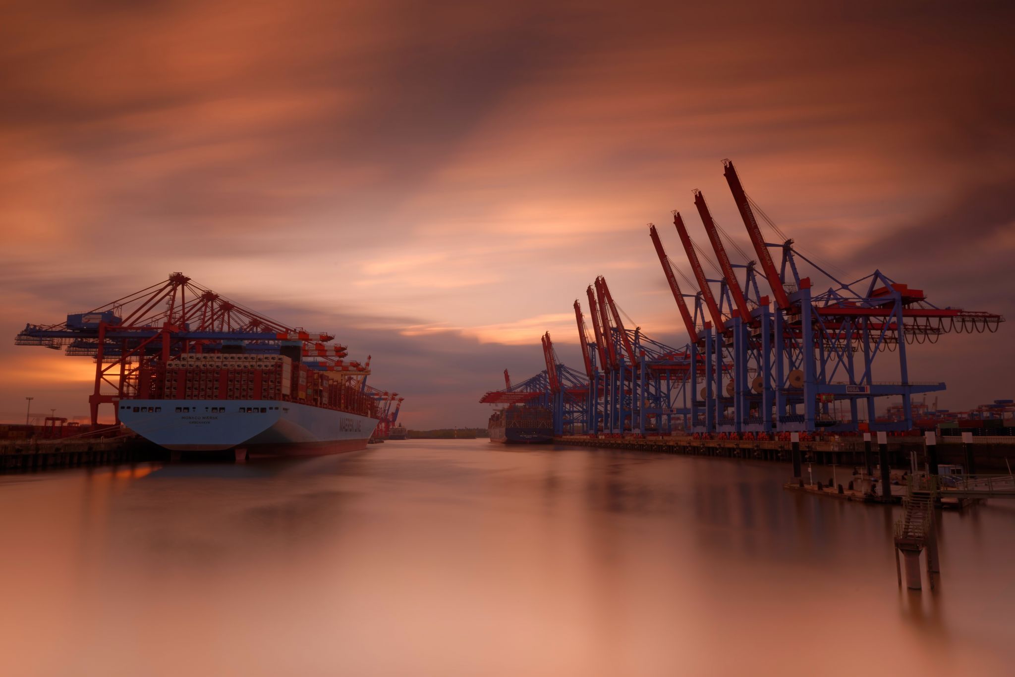 Burchardkai, Hamburg, Germany