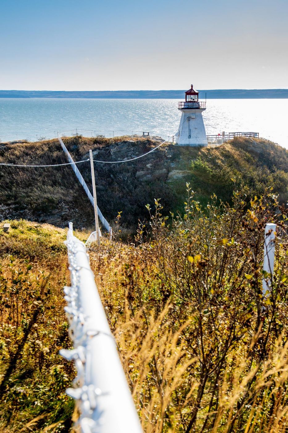 Cape Enrange Lighthouse, New Brunswick, Canada