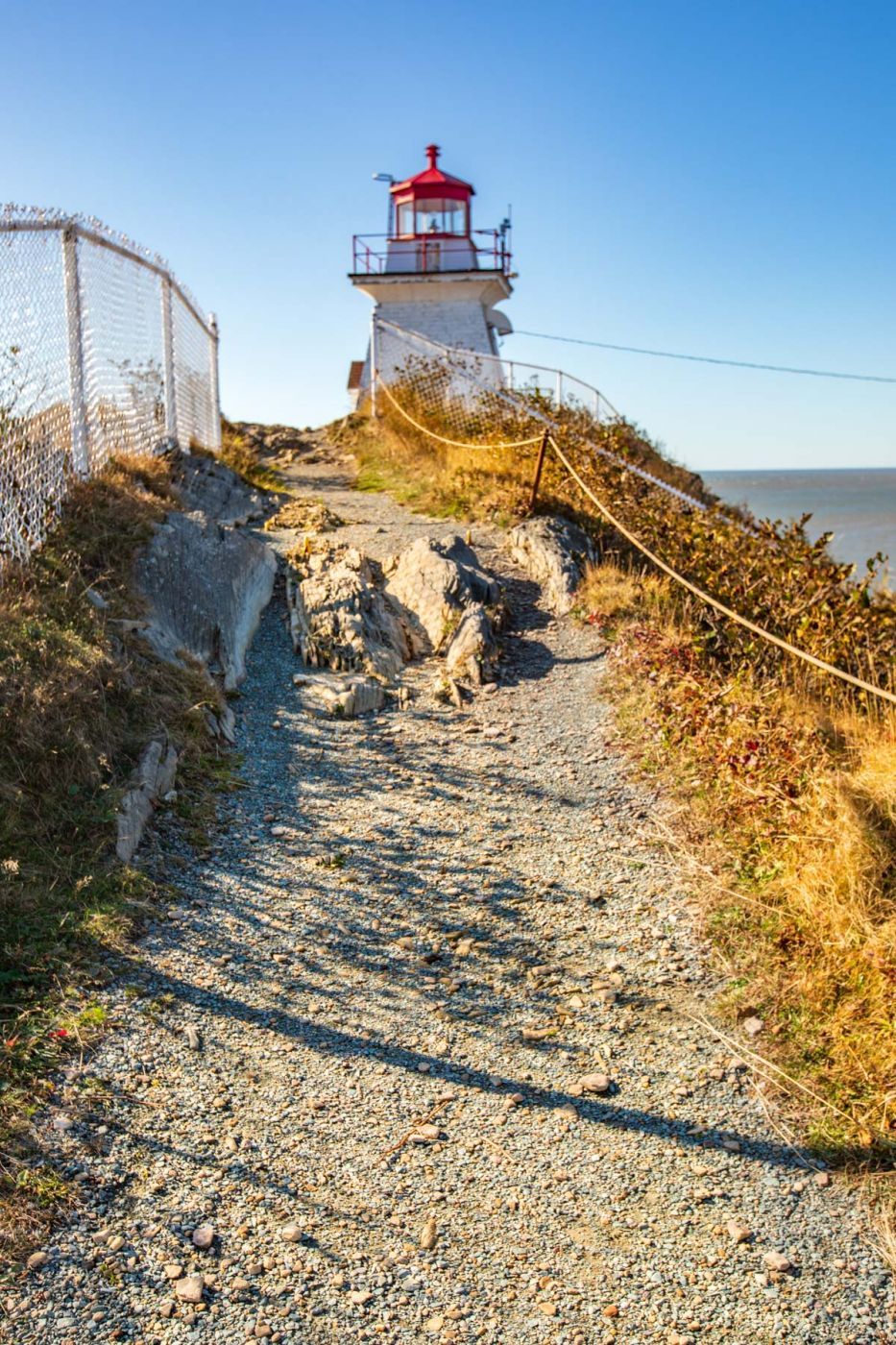 Cape Enrange Lighthouse, New Brunswick, Canada