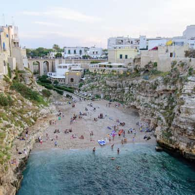 Classic View of Polignano, Italy