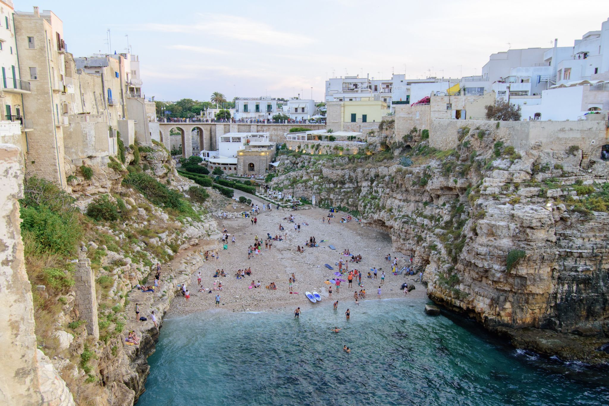 Classic View of Polignano, Italy