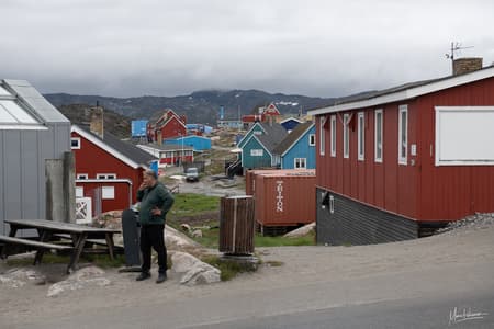 Colored houses of Greenland
