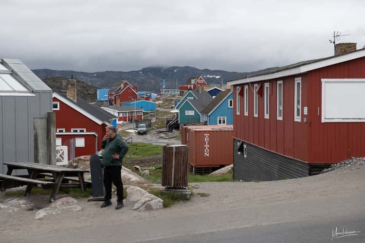 Colored houses of Greenland