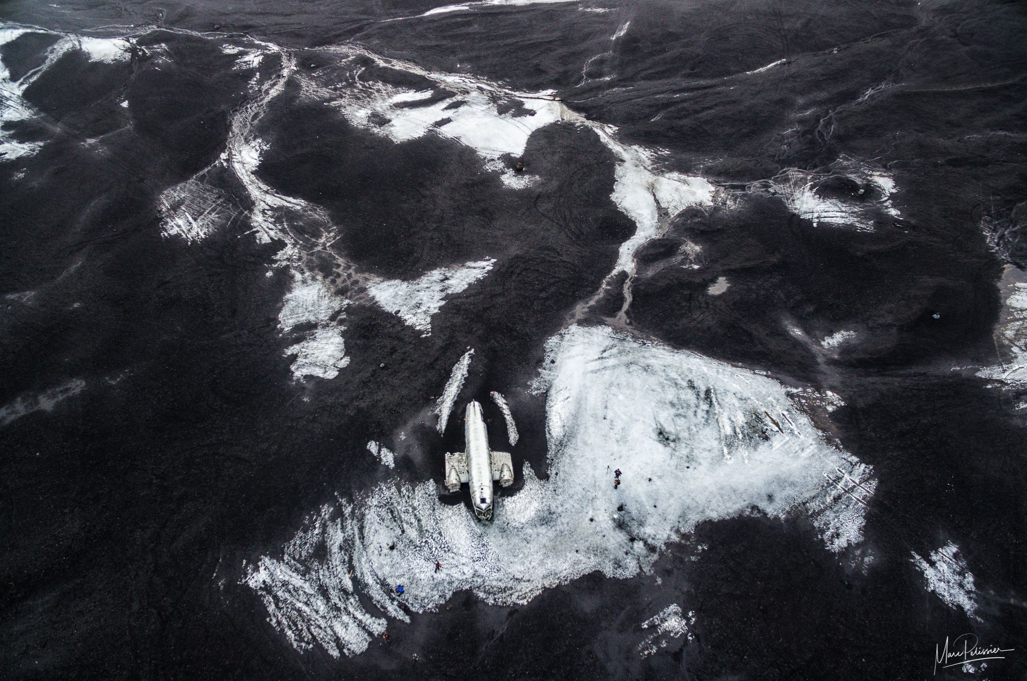 DC-3 plane wreck, Iceland