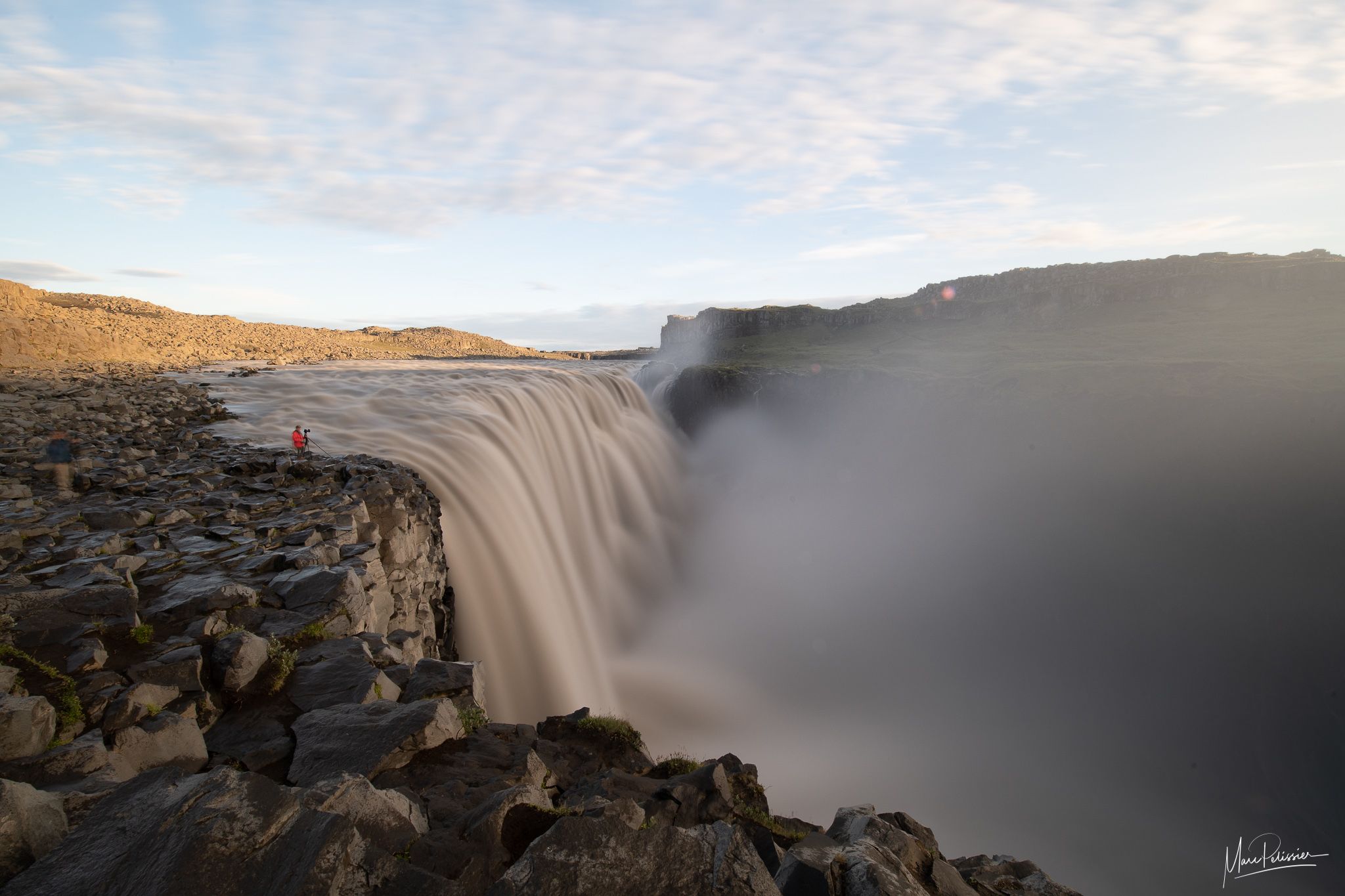 Dettifoss, from the East side, Iceland