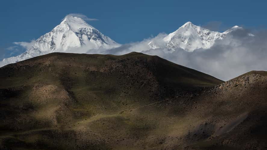Dhaulagiri and Tukuche peaks