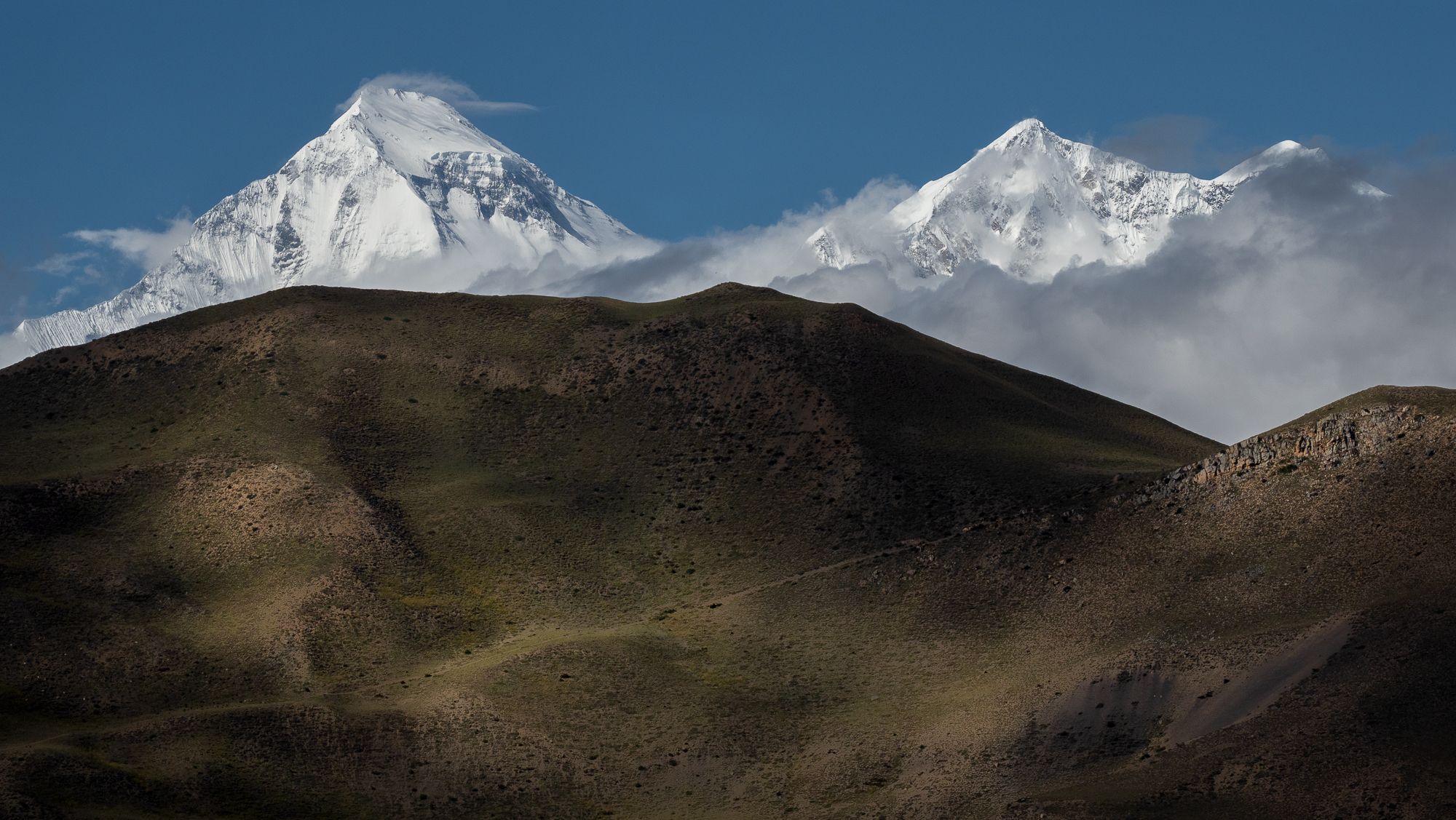 Dhaulagiri and Tukuche peaks, Nepal