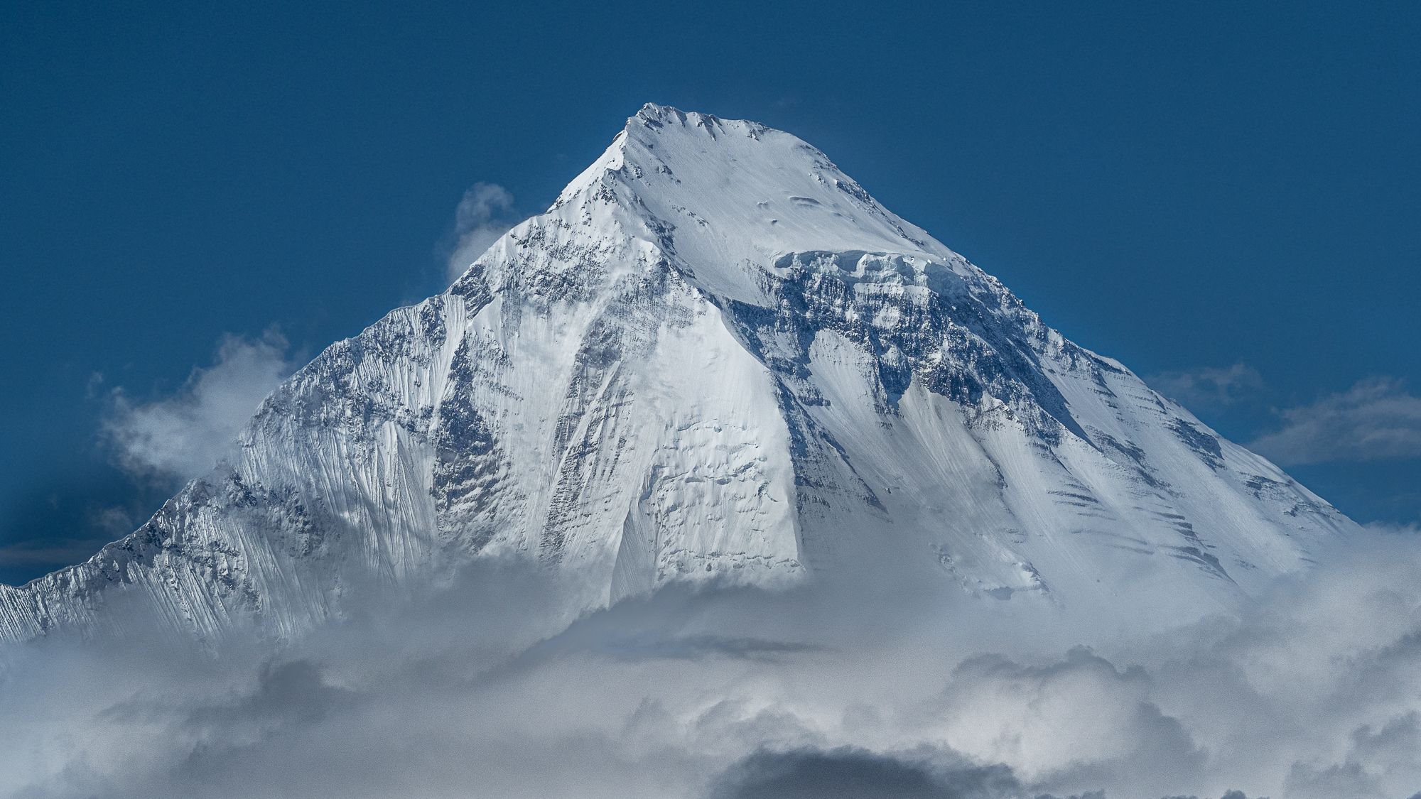 Dhaulagiri and Tukuche peaks, Nepal