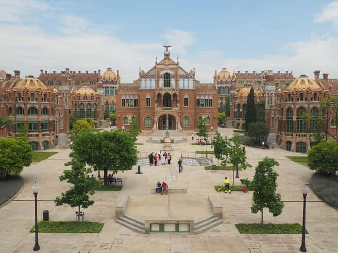 ‎⁨Hospital de la Santa Creu i Sant Pau⁩