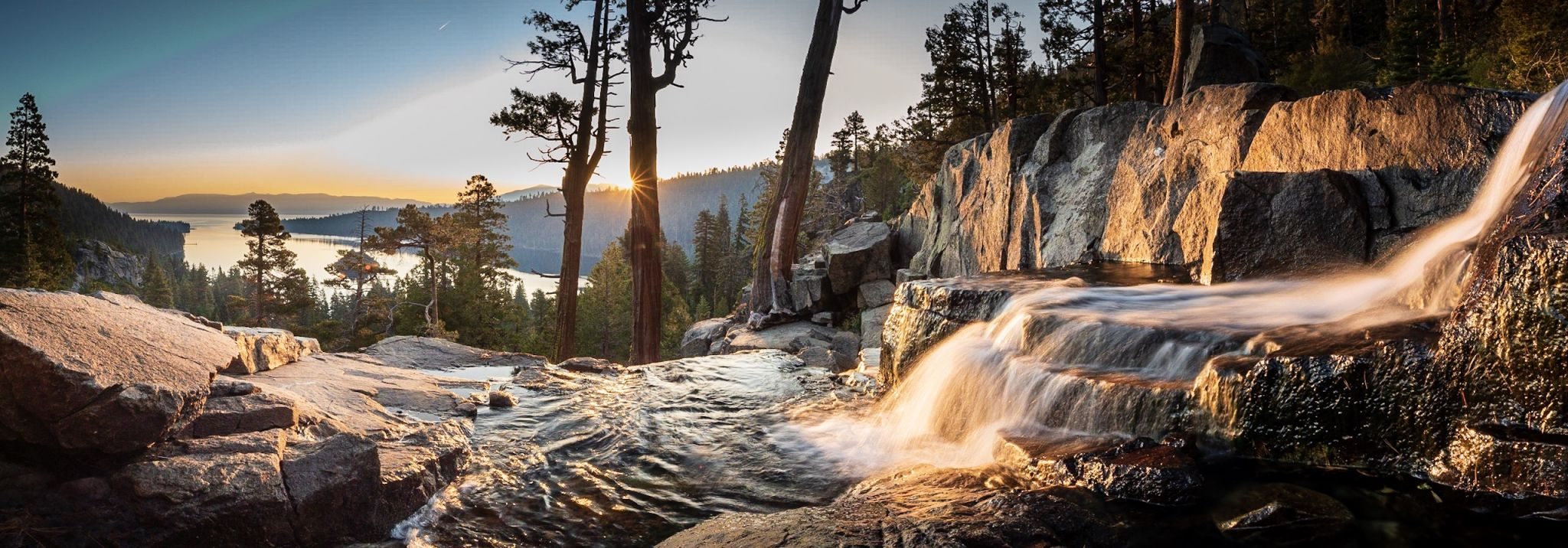 Eagle Falls, Emerald Bay, Lake Tahoe, USA