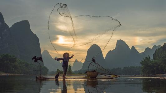 Fisherman at Li river