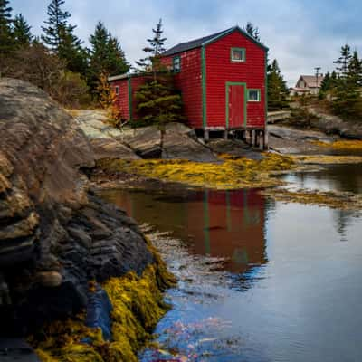 Fishing Shed Blue Rocks, Nova Scotia, Canada