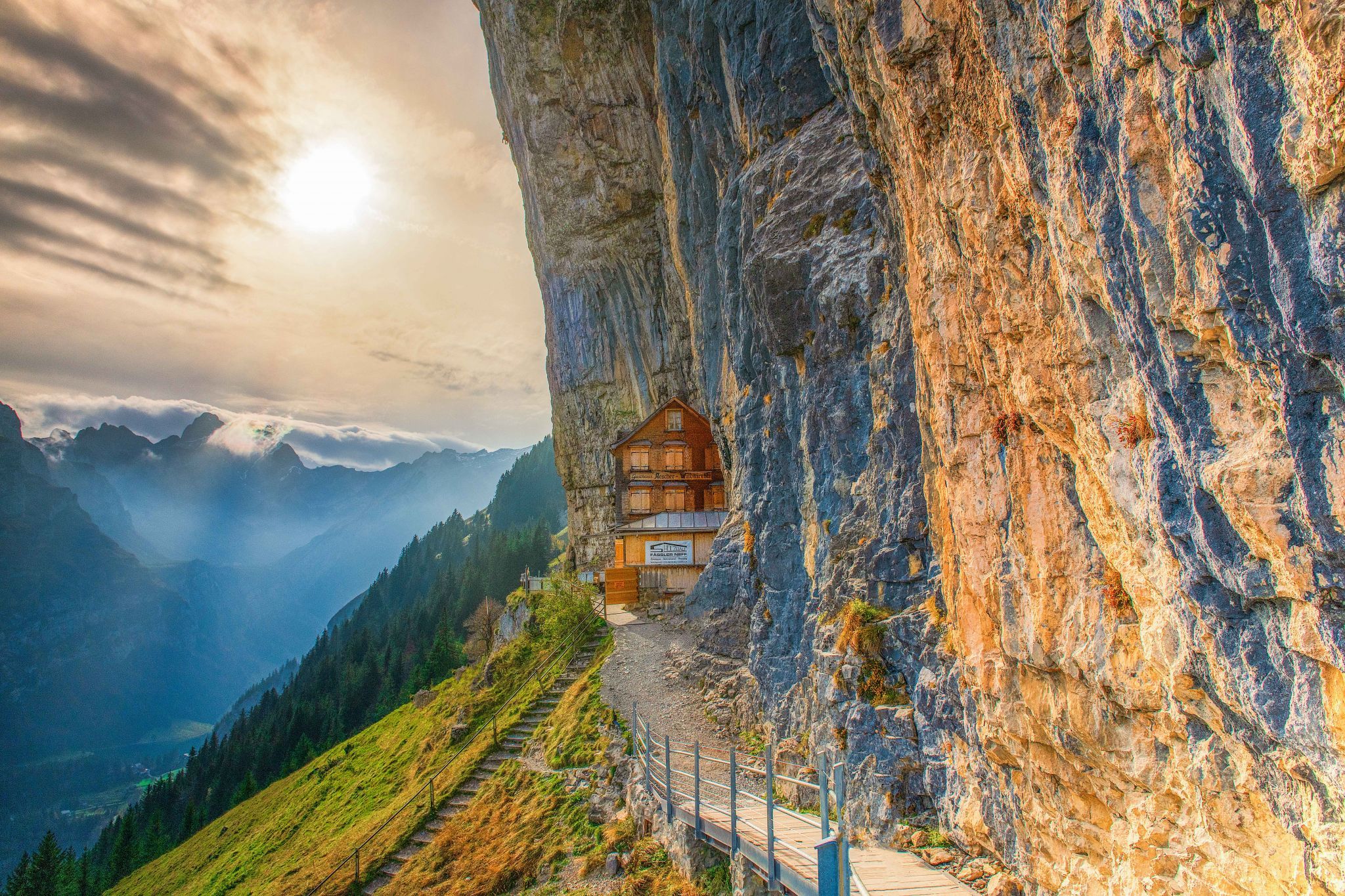 Gasthaus Aescher-Wildkirchli, Switzerland