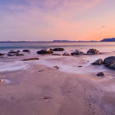 Gimsøy Beach, Norway