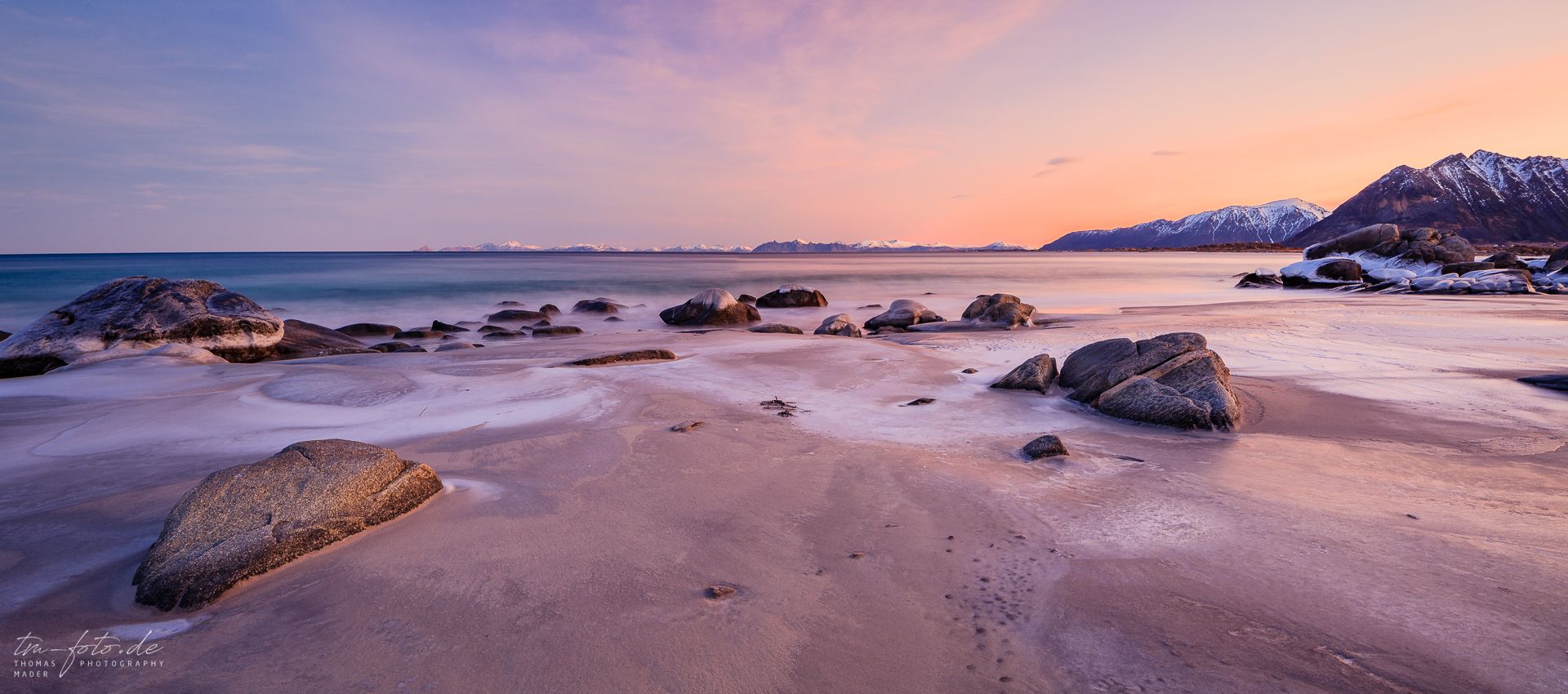 Gimsøy Beach, Norway