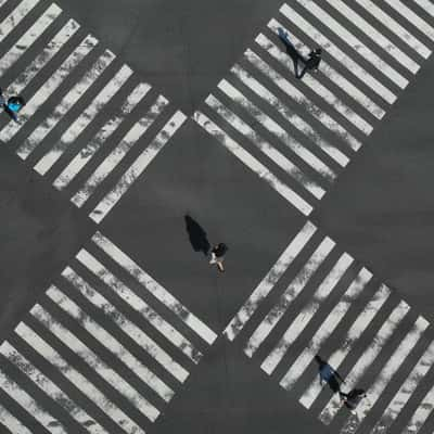 Ginza Crossing, Japan