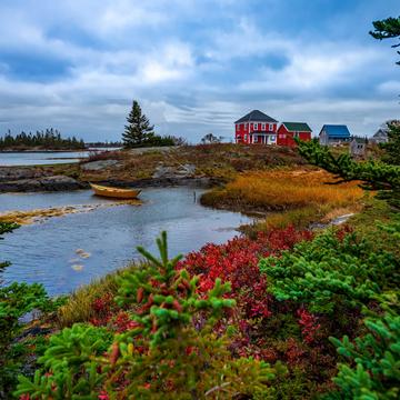 House on an Island Stonehurst East, Blue Rocks, Nova Scotia, Canada