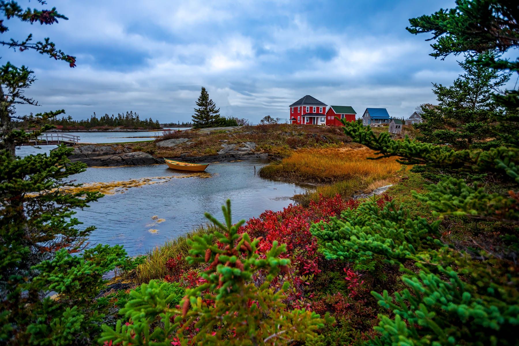 House on an Island Stonehurst East, Blue Rocks, Nova Scotia, Canada