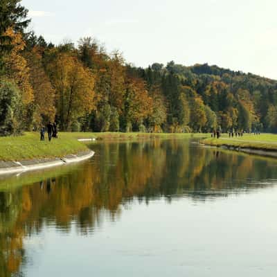 Ickinger Wehr near Schäftlarn, Germany