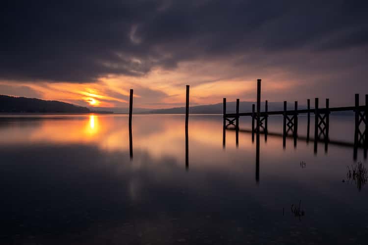 Jetty at Strandhotel Löchnerhaus