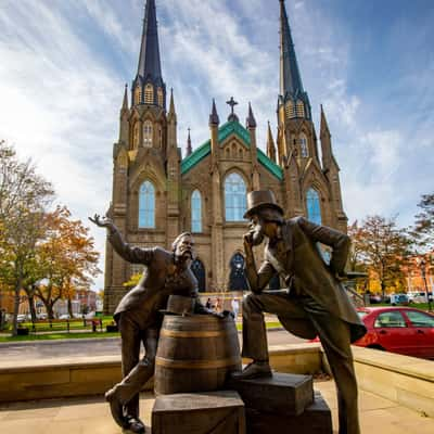 John Hamilton Gray statue Charlottetown PEI, Canada