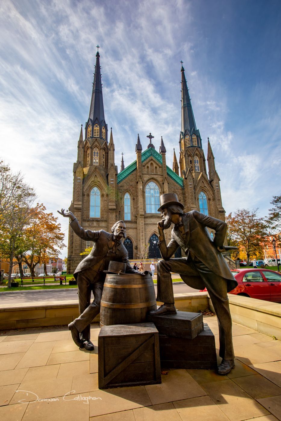 John Hamilton Gray statue Charlottetown PEI, Canada
