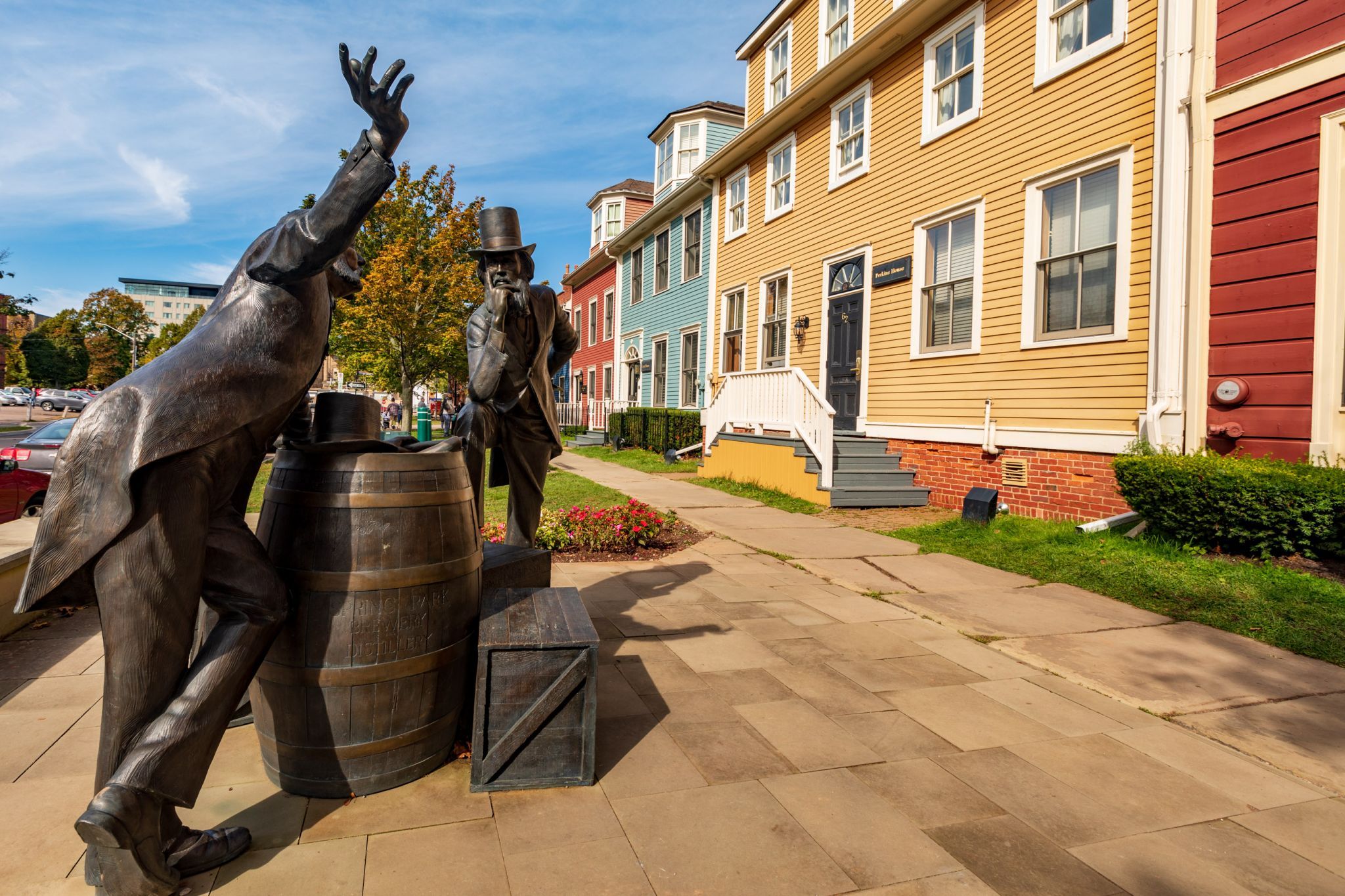 John Hamilton Gray statue Charlottetown PEI, Canada