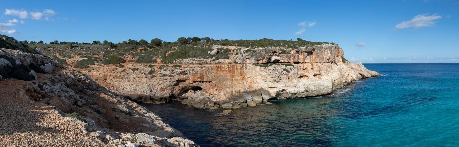 Kleine Badebuch Cala Falcó auf Mallorca