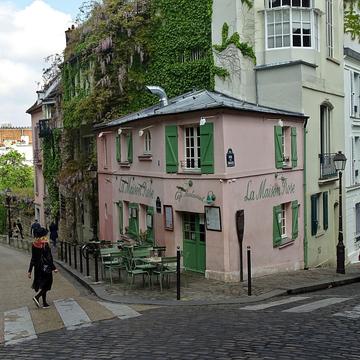 La Maison Rose - Montmartre, France