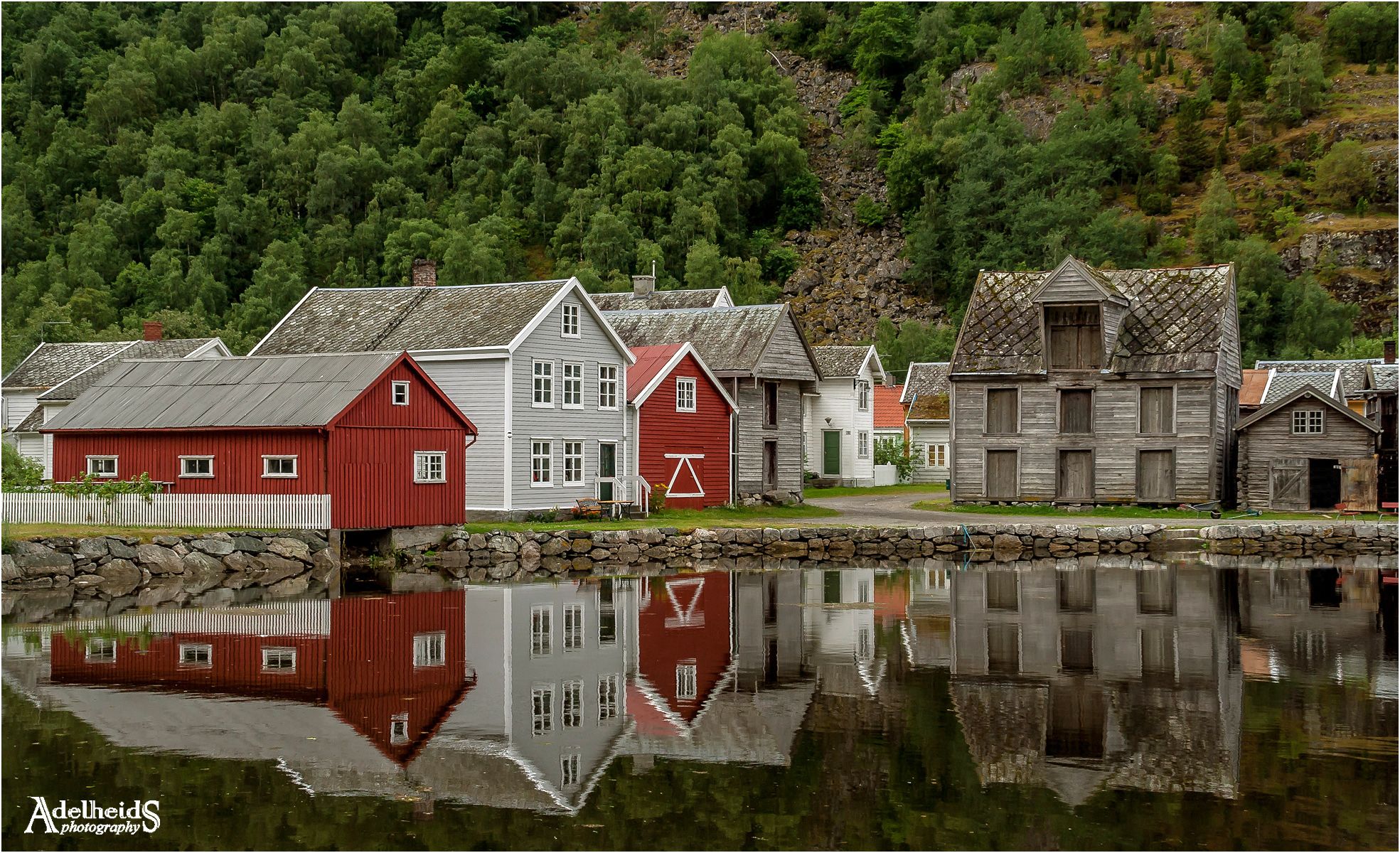 Laerdal village, Norway