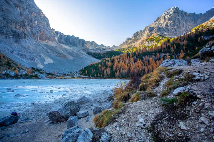 Lago del Sorapis, Dolomites, Italy