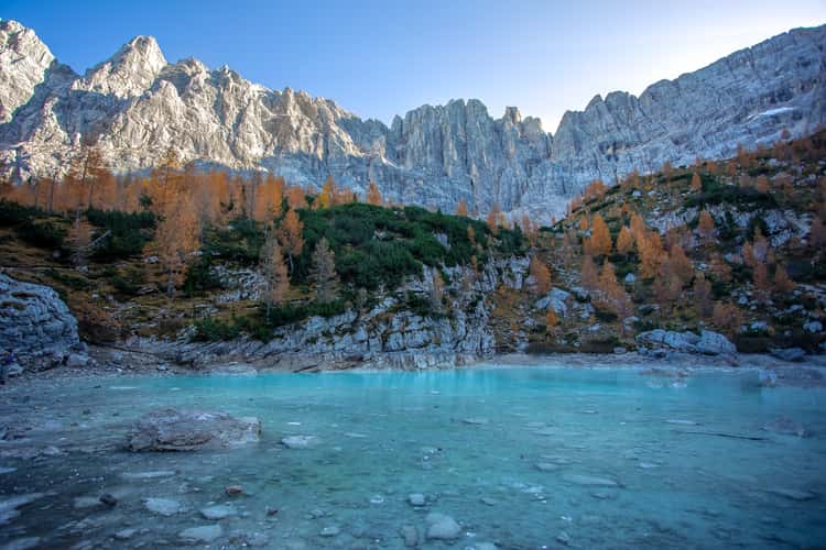 Lago del Sorapis, Dolomites, Italy